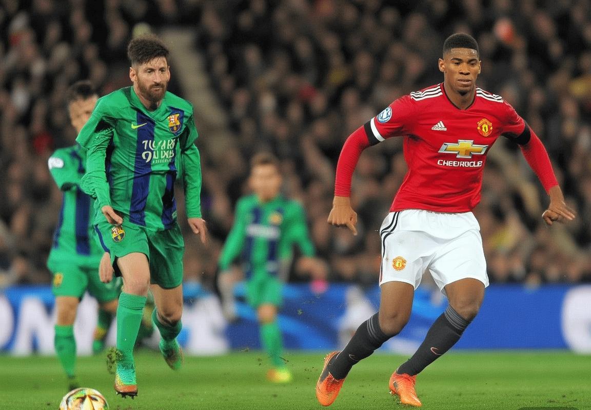 2017欧冠巴萨曼联巅峰对决：战术对决与球星瞬间(图2)